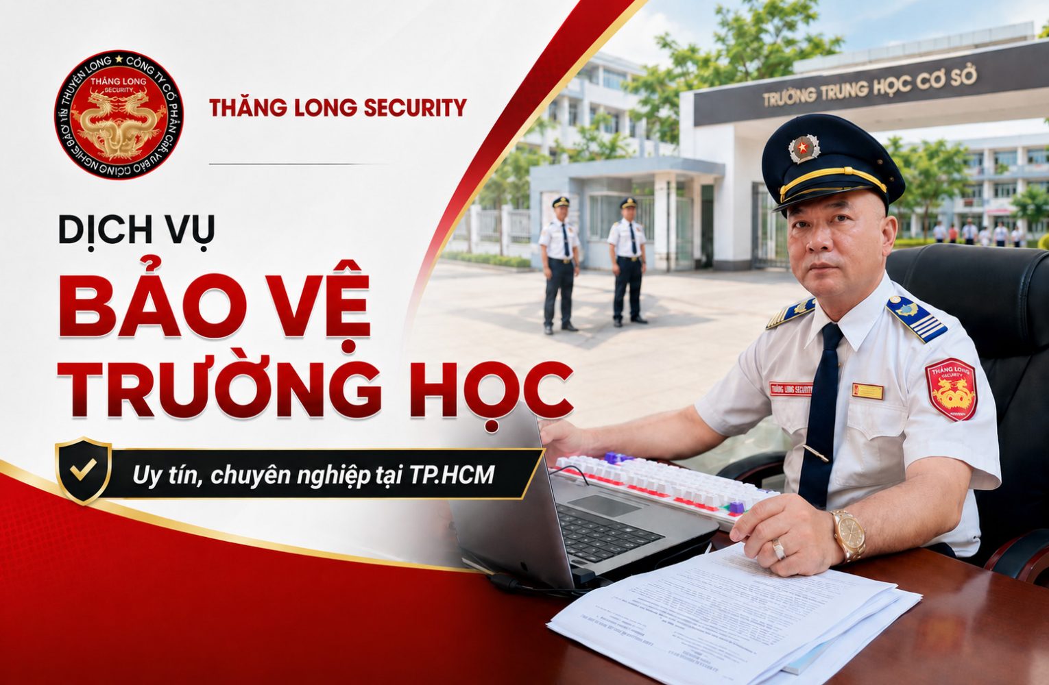 Dịch vụ bảo vệ trường học uy tín, chuyên nghiệp tại TP.HCM
